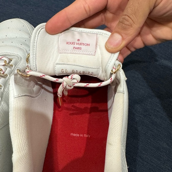 Louis Vuitton TRAINERS LV SIZE 12 - Picture 3 of 5
